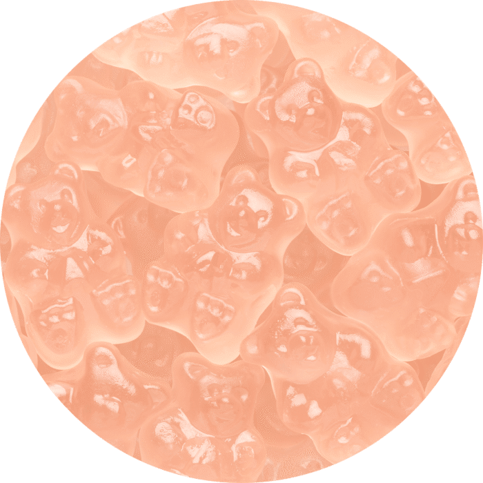 Pink Grapefruit Gummi Bears - Image 2