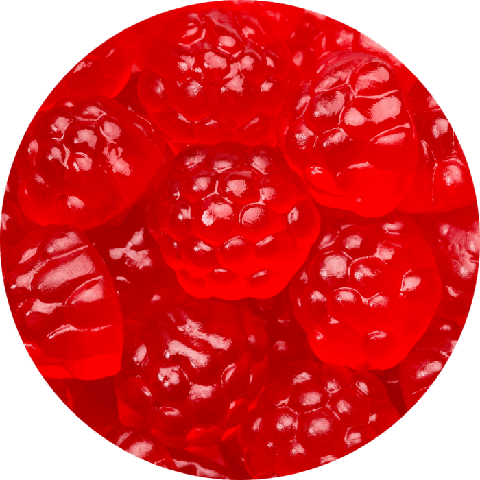 Berry Red Gummi Raspberries - Image 3