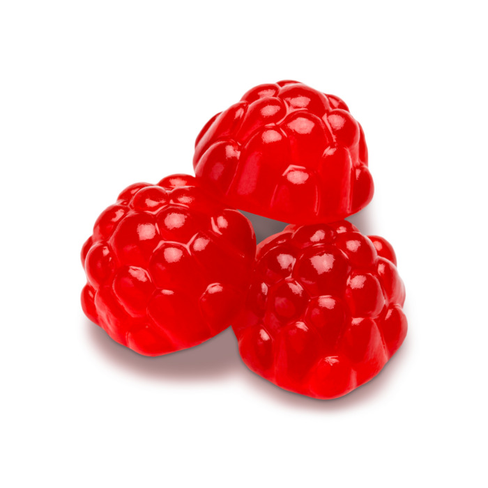Berry Red Gummi Raspberries - Image 2